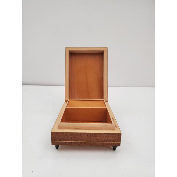 Vintage Mapsa - Hummel Original – Sorrento Italy Fine Wood Music Box, Children - Picture 9 of 10